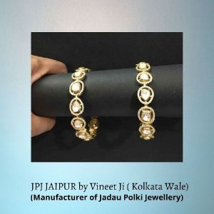 Diamond Polki Bangles