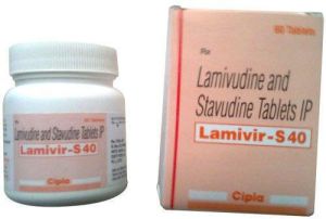 Cipla Lamivir-S40 Lamivudine Stavudine Tablets