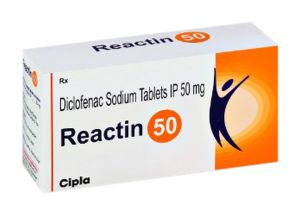 Diclofenac Sodium Reactin 50 Mg Tablet
