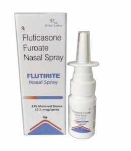 Fluticasone Nasal Spray, 120 Meter Doses