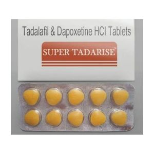 Super Tadarise Tablet Tadalafil & Dapoxetine HCL Tablet