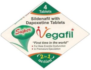 super vegafil Tablet Sildenafil With Dapoxetine Tablets