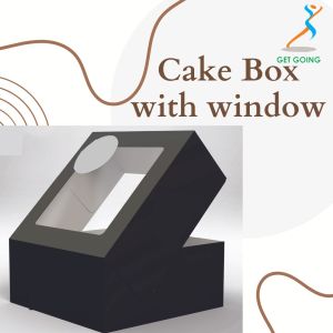 window cake box