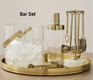 Brass Bar Set