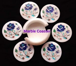 Marble Inlay Coasters