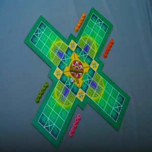 Laminated Foldable Thayam Game Board