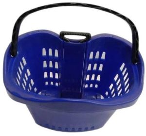 plastic shopping basket