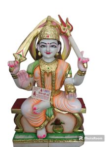 Marble Santoshi Mata Statue