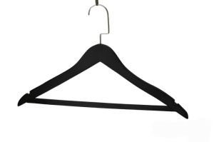 wooden shirt hanger