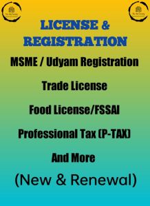 MSME Registration Consultancy service