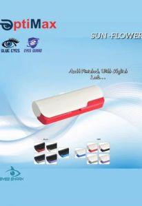 Sun Flower Plastic Spectacle Case