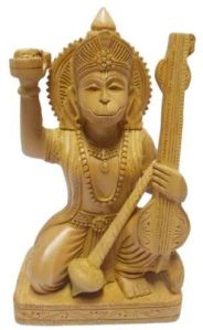 Sandalwood Hanuman Statue