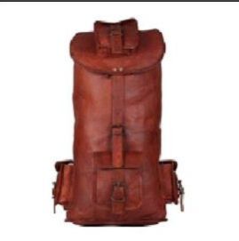 Leather Shoulder Backpack