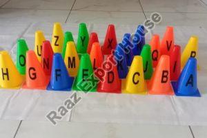 Alphabet Cone Marker Set