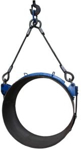 Pipe lifting choker belt