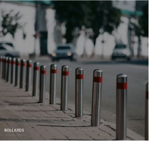 stainless steel bollards