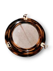 Nautical Handmade Wooden Porthole Window