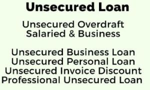 Unsecured Personal Loans
