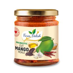 Probiotic Cut Mango Pickle 350 gms