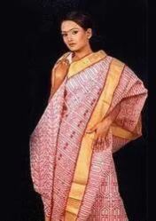 cotton muga border sarees