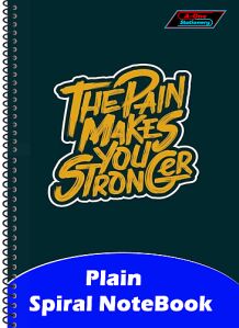 Plain Spiral Notebook