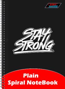 Plain Spiral Notebook