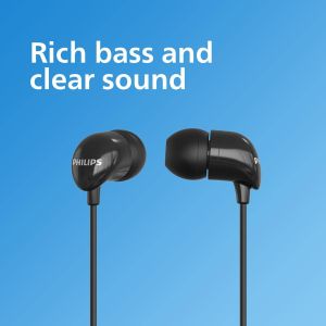 Philips Audio TAE1126 Wired in Ear Earphones