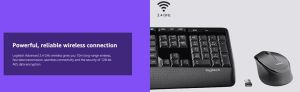 Logitech MK345 Wireless Keyboard and Mouse Set