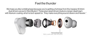 OnePlus Nord Buds 2 In Ear Earbuds