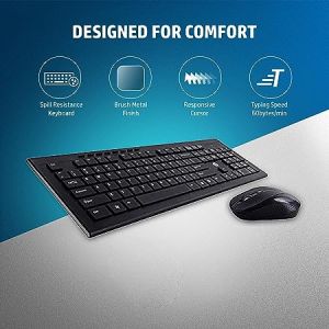 HP USB Wireless Keyboard and Mouse Set