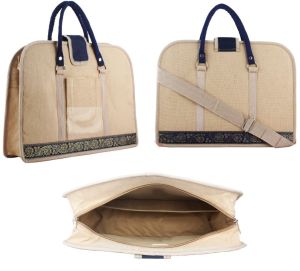 Natural Jute Laptop Bag