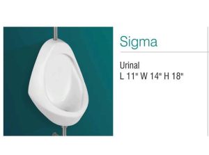 Sigma Wall Mount Urinal Pot