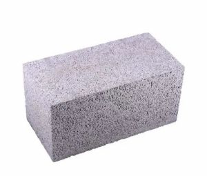 Grey Rectangular Cement Brick