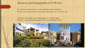 Amanora and Magarpatta Civil Works