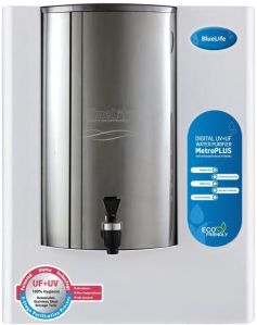 BlueLife MetroPLUS, UF+UV Water Purifier with Detachable Stainless-Steel Storage Tank