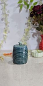 Ring Shaped Ceramic Jar
