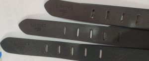 Black Brown Men Leather Belt