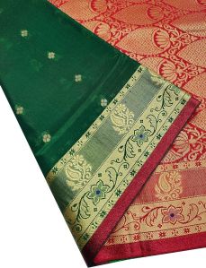 Cotton Silk Nauvari Saree