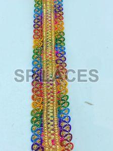 Multi Colour Crochet Lace