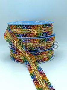 Multi Colour Crochet Lace