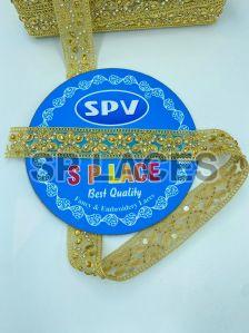 Stone Work Embroidery Lace