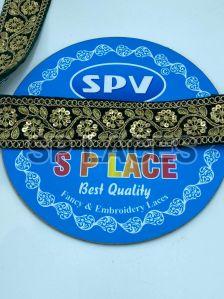 Heavy Embroidered Sequence Work Velvet Lace