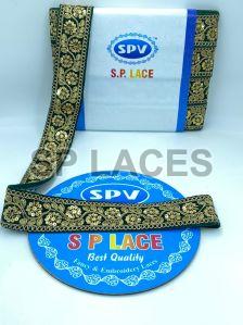 Heavy Embroidered Sequence Work Velvet Lace
