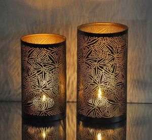 AL2017 Iron Votive Candle Holder