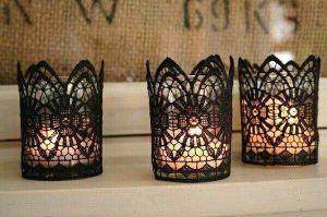 AL2018 Iron Votive Candle Holder