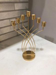 AL2036 Golden Candle Holder