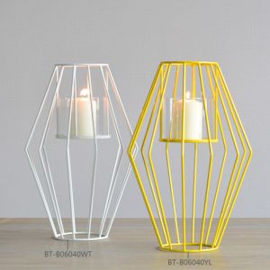 AL2044 Iron Wire T-Light Candle Holder