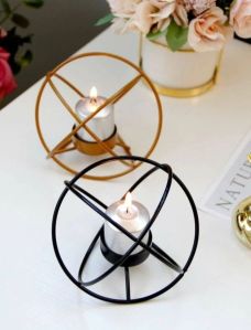 AL2045 Iron Wire T-Light Candle Holder