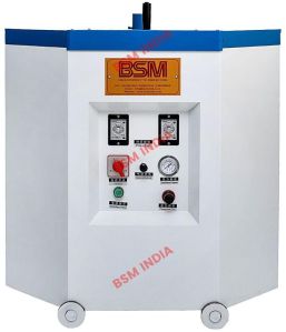 Drum Type Sole Attaching Machine