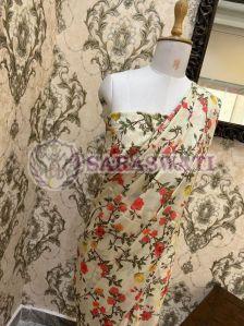 Chinon Printed Saree